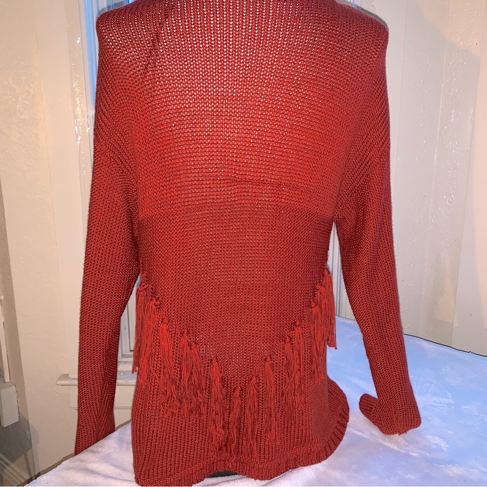 Forever 21 Sienna orange  Open front knit Cardigan 3X - Picture 11 of 13